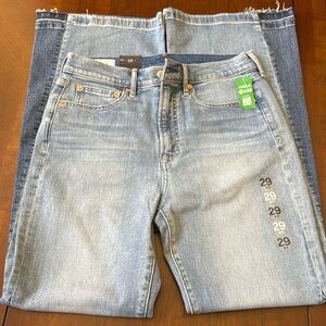 NWT Gap 70s Flare High Rise denim Jeans Women’s SZ 29/8 R